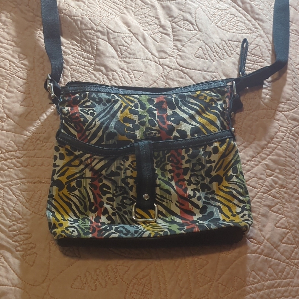 Stylish Animal Print Crossbody Bag